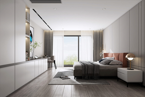海口市耀江花園現代風格三居室裝修案例