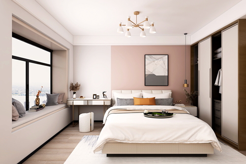 海口市南國威尼斯城現(xiàn)代風格四居室裝修案例